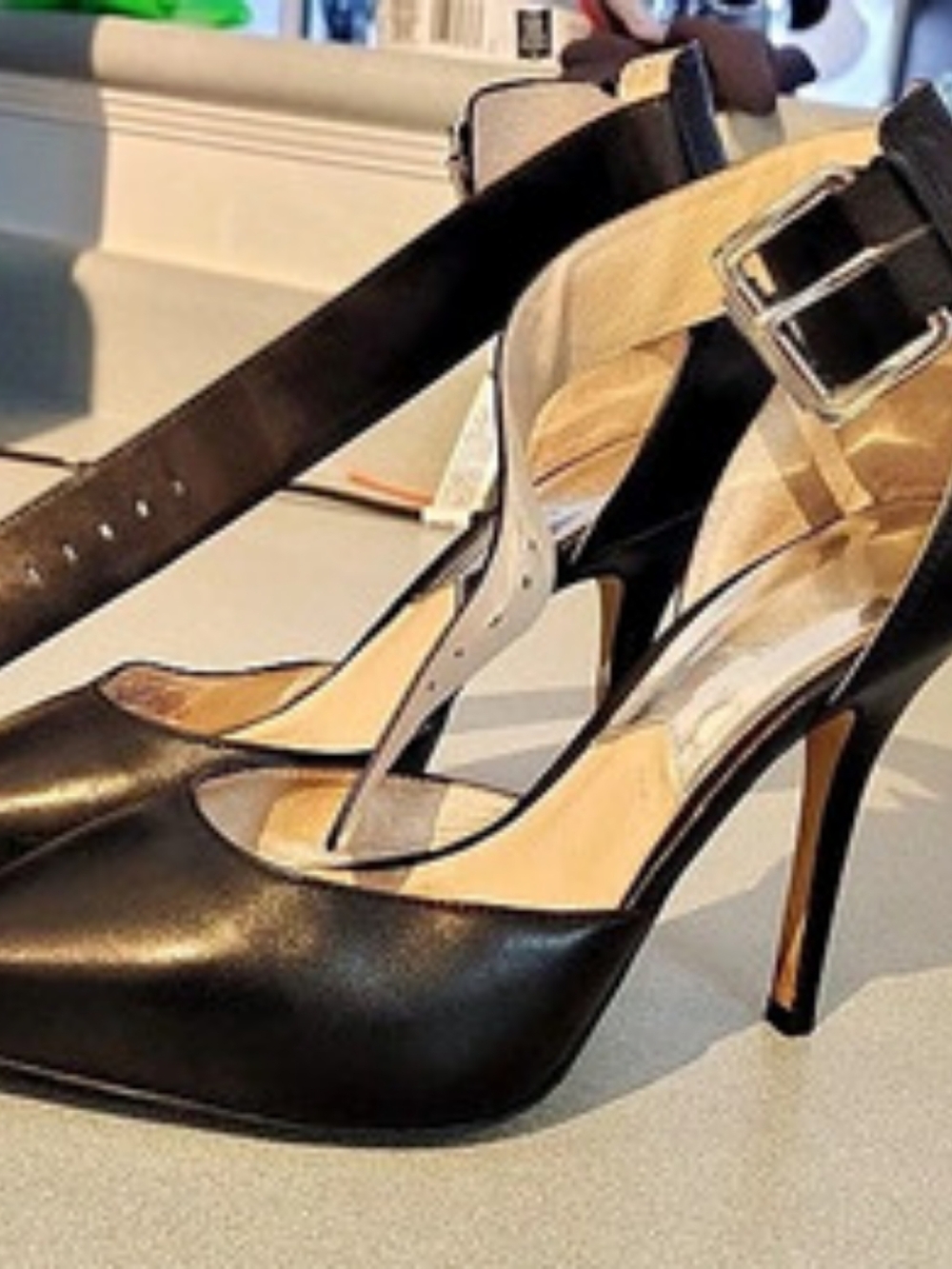 Michael Kors Brinkley Ankle Strap Pump Black US 6.5W